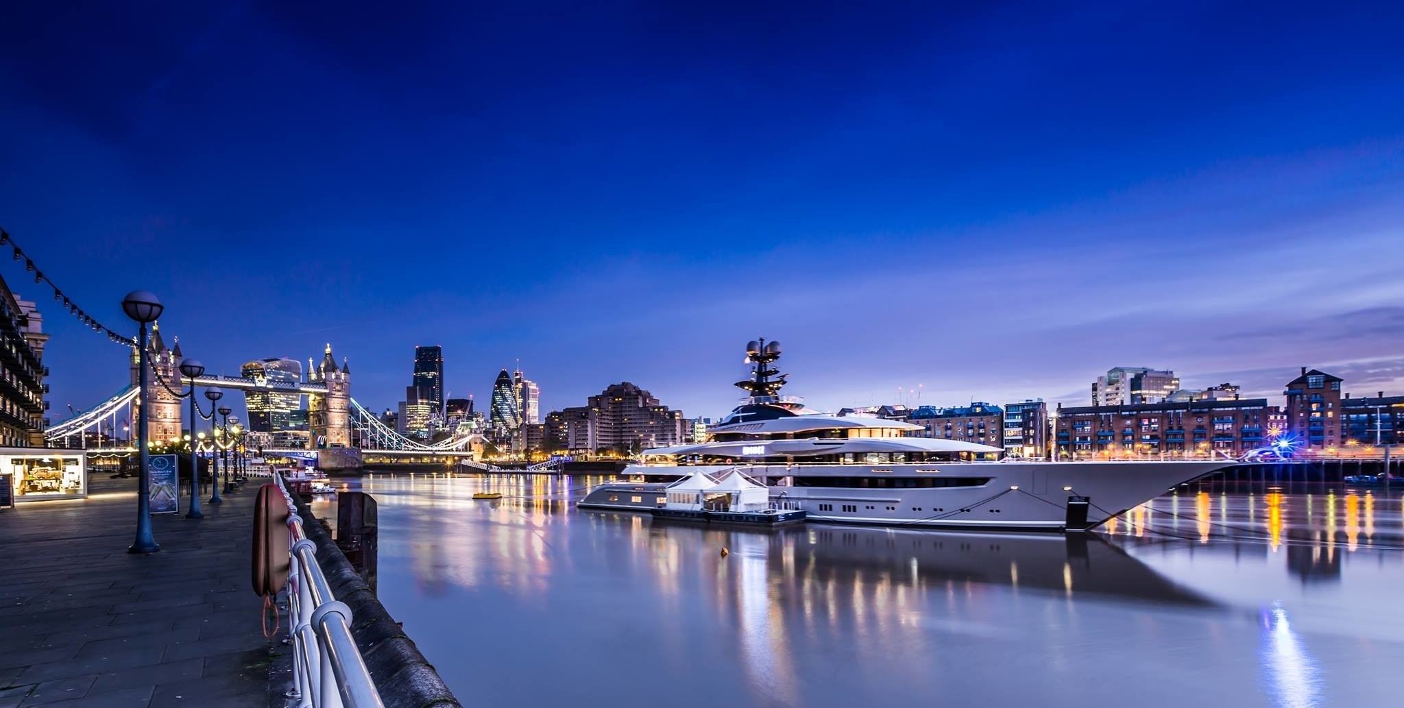 Yacht KISMET by Lurssen in London